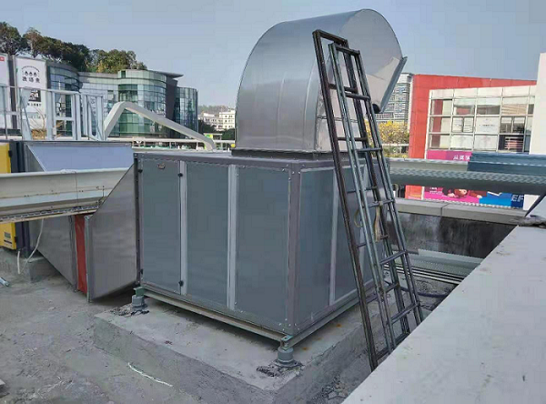 萬(wàn)科陽(yáng)光里商業(yè)油煙排風(fēng)機噪聲治理